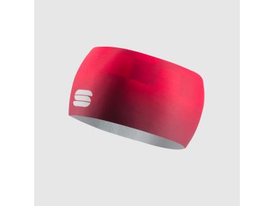 Sportful SQUADRA headband, tango red/huckleberry