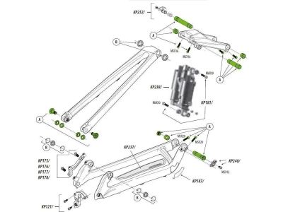 Cannondale Trigger Link-Hardware-Kit