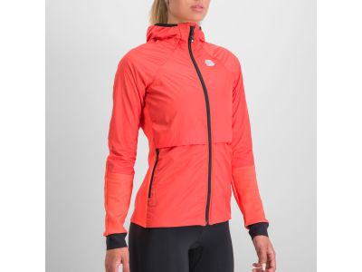 Sportos CARDIO női kabát, pompelmo