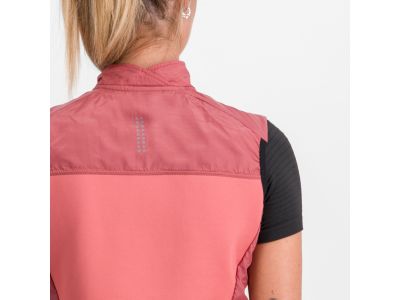 Sportful CARDIO women&#39;s vest, dusty red