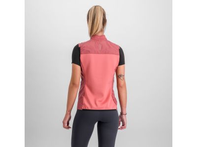 Sportful CARDIO women&#39;s vest, dusty red