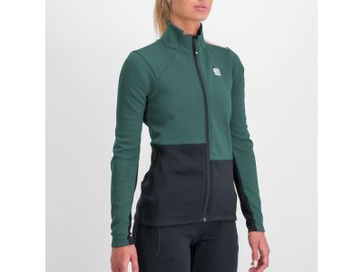 Sportowa kurtka damska ENGADIN w kolorze krzewiastej zieleni