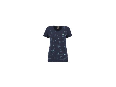 E9 Gory Damen-T-Shirt, ozeanblau
