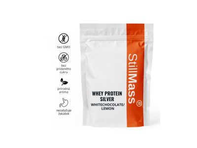 StillMass Whey Protein Silver, 1000 g, ciocolată albă + lămâie