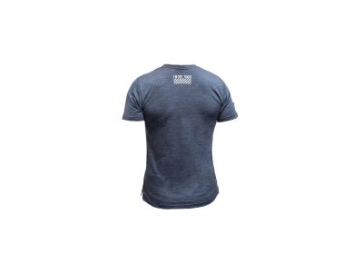 T-shirt Sensor FT MERINO TENCEL LOGO, niebieski
