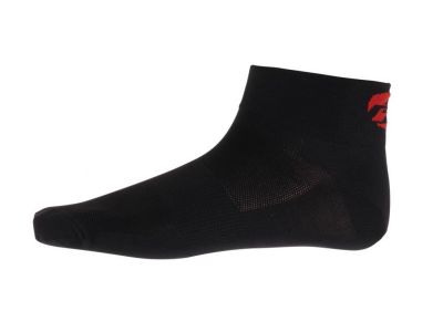 GHOST socks, black/red