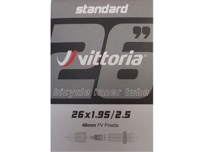 Tub Vittoria Standard 26&amp;quot;x1,95-2,50&amp;quot;, tija supapei 48 mm