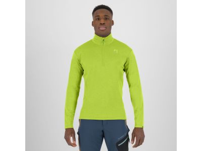 Karpos PIZZOCCO HALF ZIP sweatshirt, kiwi colada