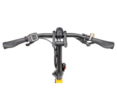 Tern GSD S10 20 electric bicycle, yellow