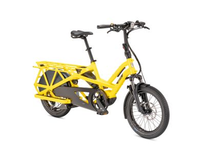 Tern GSD S10 20 electric bicycle, yellow