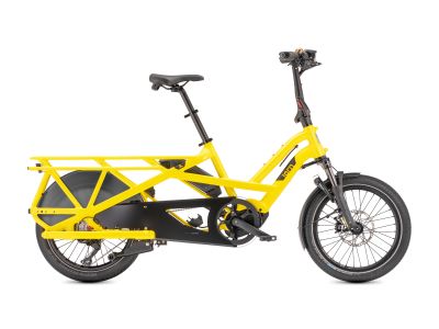 Tern GSD S10 20 electric bicycle, yellow