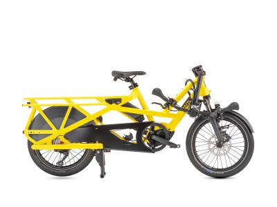 Tern GSD S10 20 electric bicycle, yellow