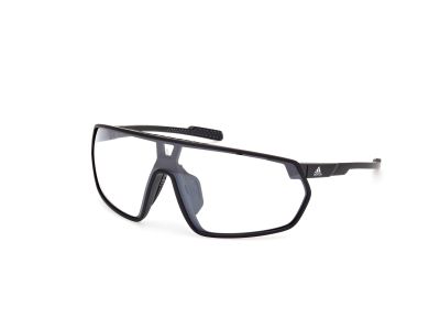 adidas Sport SP0089 glasses, matte black/smoke mirror photochromic