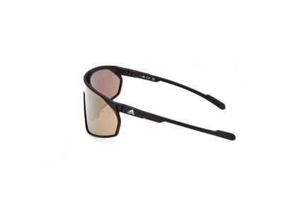 Adidas Sport SP0073 szemüveg, matt fekete/barna