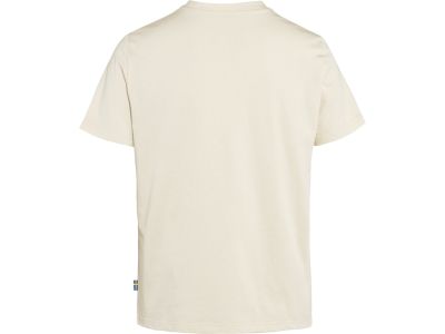 Damska koszulka Fjällräven Fox Boxy Logo w kolorze Chalk White