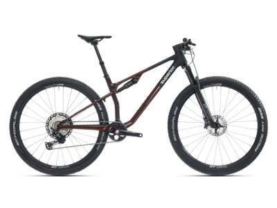 Bicicleta Superior XF 9.5 Team 29, roșu luciu carbon/negru