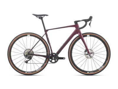 Überlegenes X-ROAD 9.7 GR 28 Fahrrad, mattbeeriges Carbon