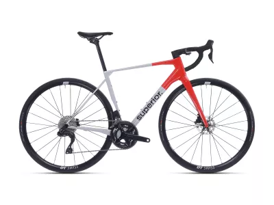Superior X-ROAD 9.5 GF bicykel, gloss grey/orange red