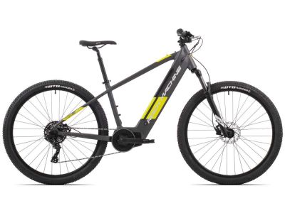 Rock Machine STORM INT e70-29 electric bike, matte anthracite grey/radioactive yellow/silver