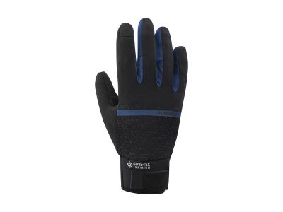 Shimano INFINIUM INSULATED Handschuhe, schwarz/blau