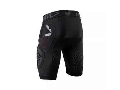 Pantaloni de protecție Leatt Impact Shorts 3DF 3.0, negri