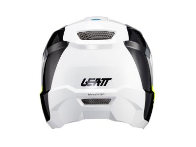 Leatt MTB Gravity 2.0 helmet, white/black