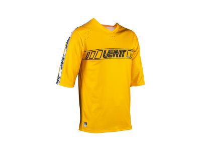 Koszulka rowerowa Leatt MTB Enduro 3.0 dla juniorów 3/4, złota