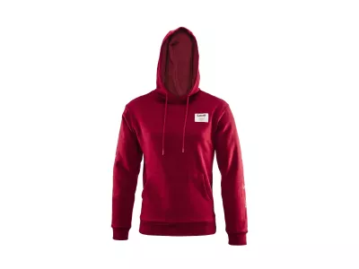 Leatt  Core hoodie, ruby