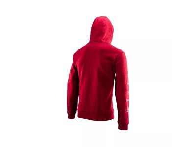 Leatt Core sweatshirt, ruby