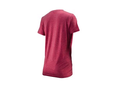 T-shirt damski Leatt Premium w kolorze rubinowym
