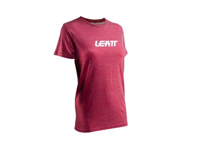 Leatt Premium women's t-shirt, ruby