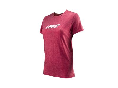 Leatt Premium Damen-T-Shirt, Rubin