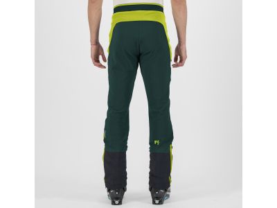 Karpos GRAND MONT SKIMO pants, forest/kiwi colada