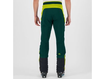 Karpos GRAND MONT SKIMO pants, forest/kiwi colada