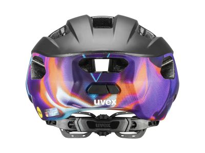 uvex Rise Pro MIPS Helm, schwarz/galaxy