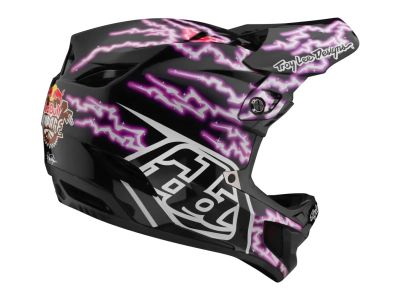Troy Lee Designs D4 Composite MIPS Rampage Helmet, Static Black