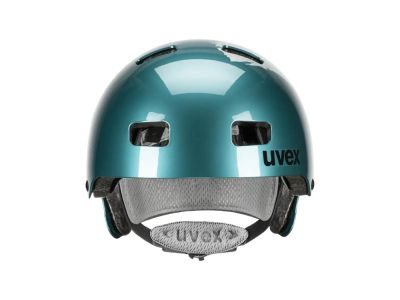 uvex Kid 3 children&#39;s helmet, teal/silver