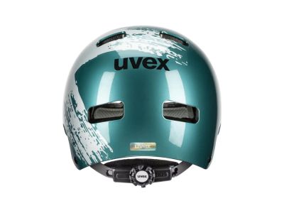 uvex Kid 3 children&#39;s helmet, teal/silver