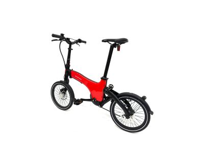 Sharvan City 3 speed 18 összecsukható kerékpár, piros/fekete