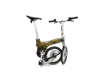 Sharvan City 3 speed 18 folding bike, multicam/silver