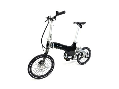 Sharvan City 3 speed 18 rower składany, czarny/srebrny
