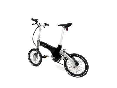 Sharvan City 3 speed 18 skladací bicykel, čierna/strieborná