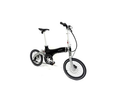 Sharvan City 3 speed 18 folding bike, black/silver