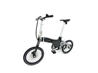 Sharvan City 3 speed 18 rower składany, karbon/srebrny
