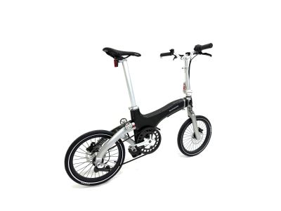Sharvan City 3 speed 18 folding bike, carbon/silver