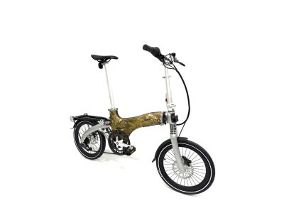Sharvan Country 7/8 speed 18 összecsukható kerékpár, multicamo/ezüst
