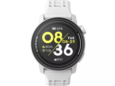 COROS Pace 3 GPS hodinky, silikon/bílá