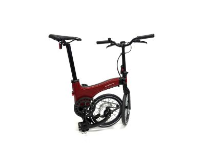 Sharvan e-Sharvan 18 elektromos kerékpár, carbonred/fekete