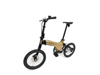 Sharvan e-Sharvan 18 rower elektryczny, złoty/czarny