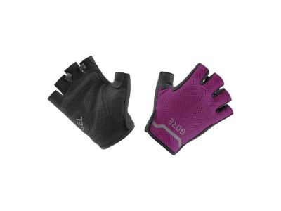 GOREWEAR C5 gloves, black/process purple